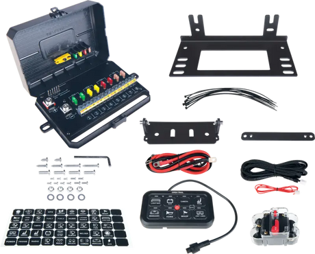 Multifunction Rgb Switch Panel 8 Gang - OPEN TRAIL