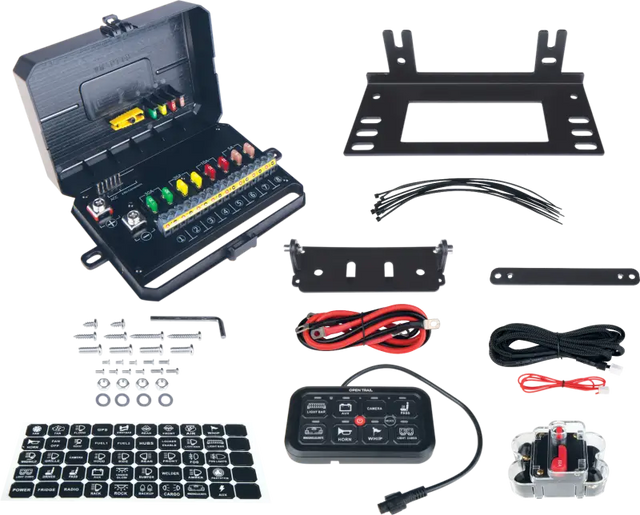 Multifunction Rgb Switch Panel 8 Gang - OPEN TRAIL