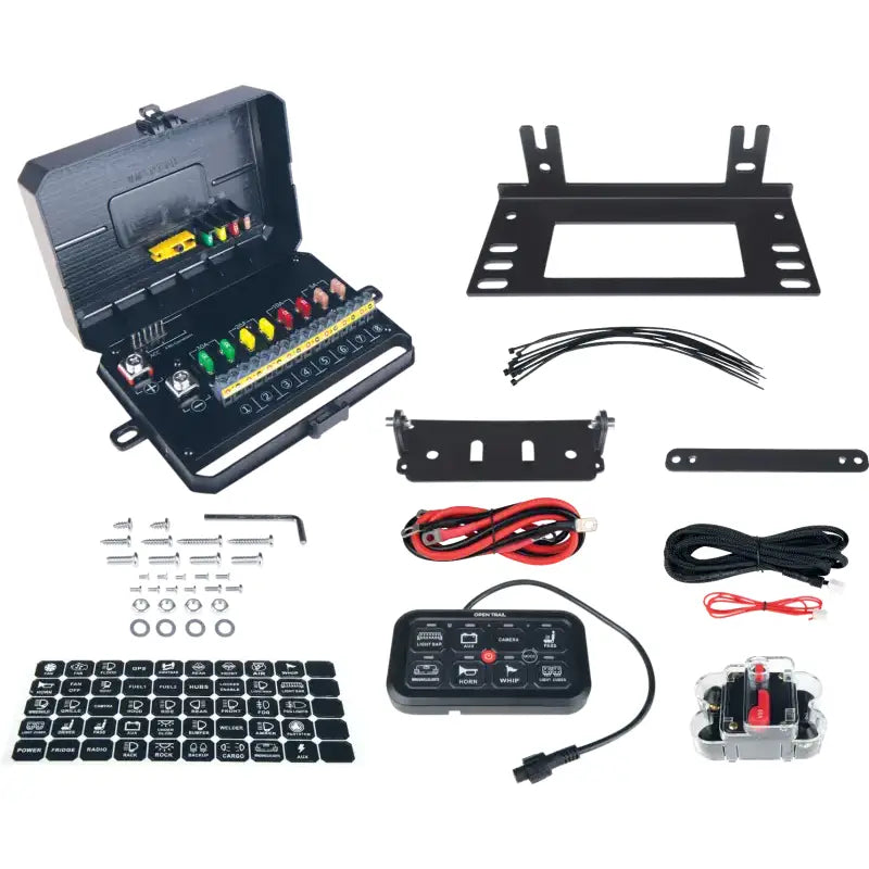 Multifunction Rgb Switch Panel 8 Gang - OPEN TRAIL