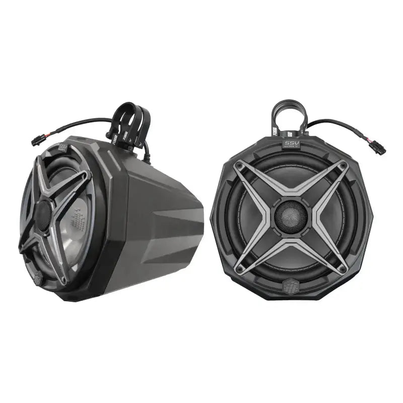 SSV WORKS 8" Cage Mount Speakers Pol for Powersports