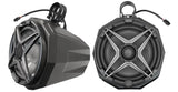 SSV WORKS 8" Cage Mount Speakers Pol for Powersports