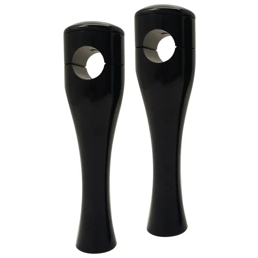 ACCUTRONIX 8" Hourglass Riser 1" Bars Fx & Xl Black for Powersports