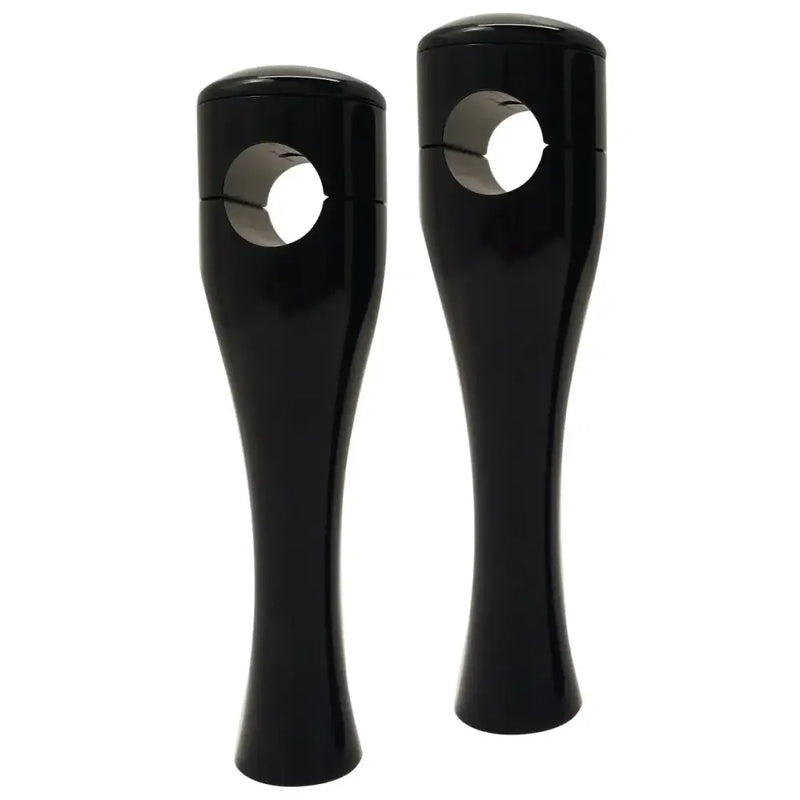 ACCUTRONIX 8" Hourglass Riser 1" Bars Fx & Xl Black for Powersports