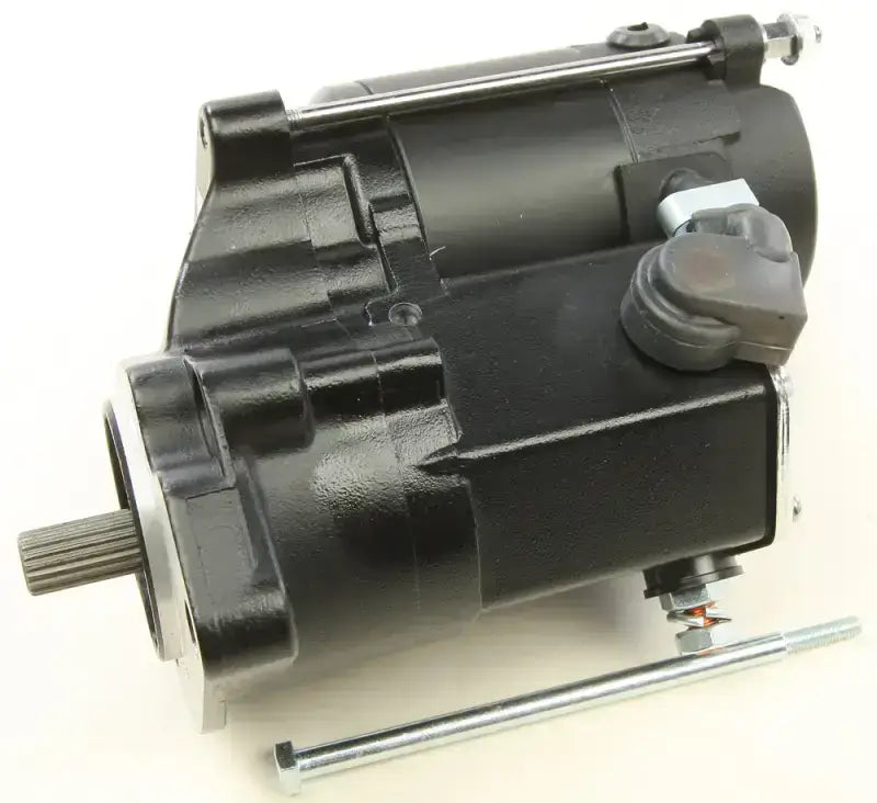 80-1001 Big Twin Starter 1.4kw Black 10 32 Shaft - High Torque