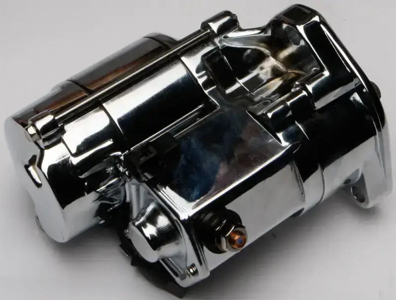 80-1002 Big Twin Starter 1.4kw Chrome 10 32 Shaft - High Torque