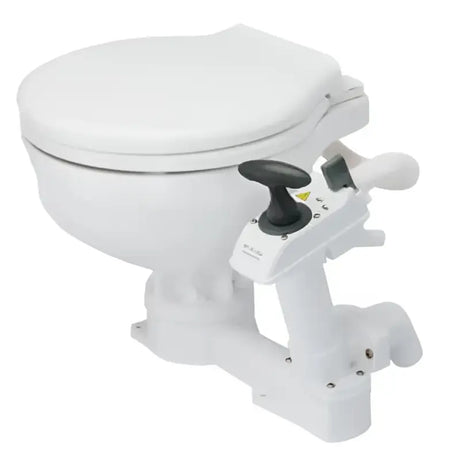 80-47229-01 Johnson Pump Marine Toilet Manual Pump Compact, ideal for RV, marine, automotive, and off-road use; Efficient and space-saving sanitation solution, Inside RV, Marine, RV Sanitation Sewer Hoses waste valves holding tanks, AVADA - Best Sellers, Must Haves