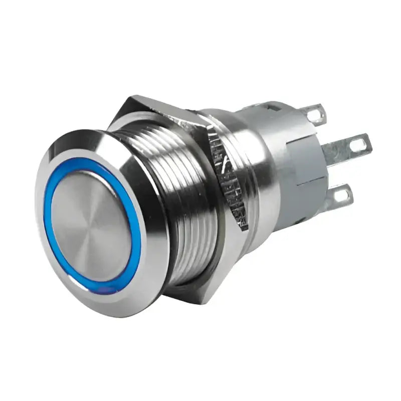 Illuminated metal bep push button switch for easy on/off control in your projects