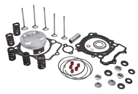 Engine rebuild kit components for a vehicle from the 80-82700 Top End Service Kit Yam