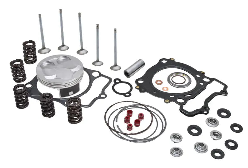 Engine rebuild kit components for a vehicle from the 80-82700 Top End Service Kit Yam