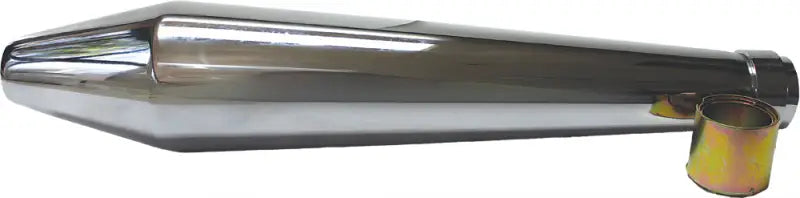 80-84032 19" Shorty Hooligan Muffler Chrome 