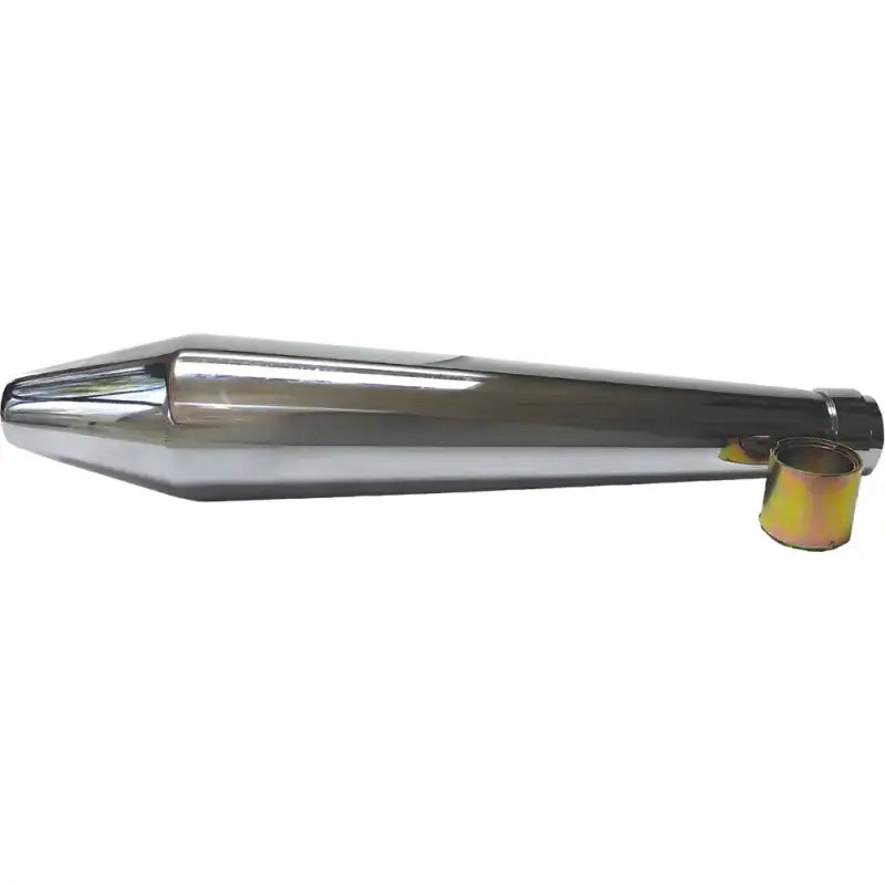 80-84032 19" Shorty Hooligan Muffler Chrome 