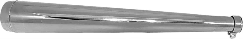 80-84050 27 3/4" Universal Dunstall Muffler Chrome 