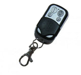 Black and silver BEP Wireless Remote Key Kit with keychain for easy control