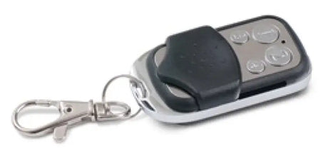 Garage door remote with keychain from BEP Wireless Remote Key Kit for easy access