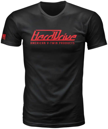 HARDDRIVE 800-02032X Harddrive Tee Black/Red 2x