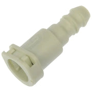 White plastic hose connector for 800-111 Dorman Fuel Conn Straight 1/2 inch