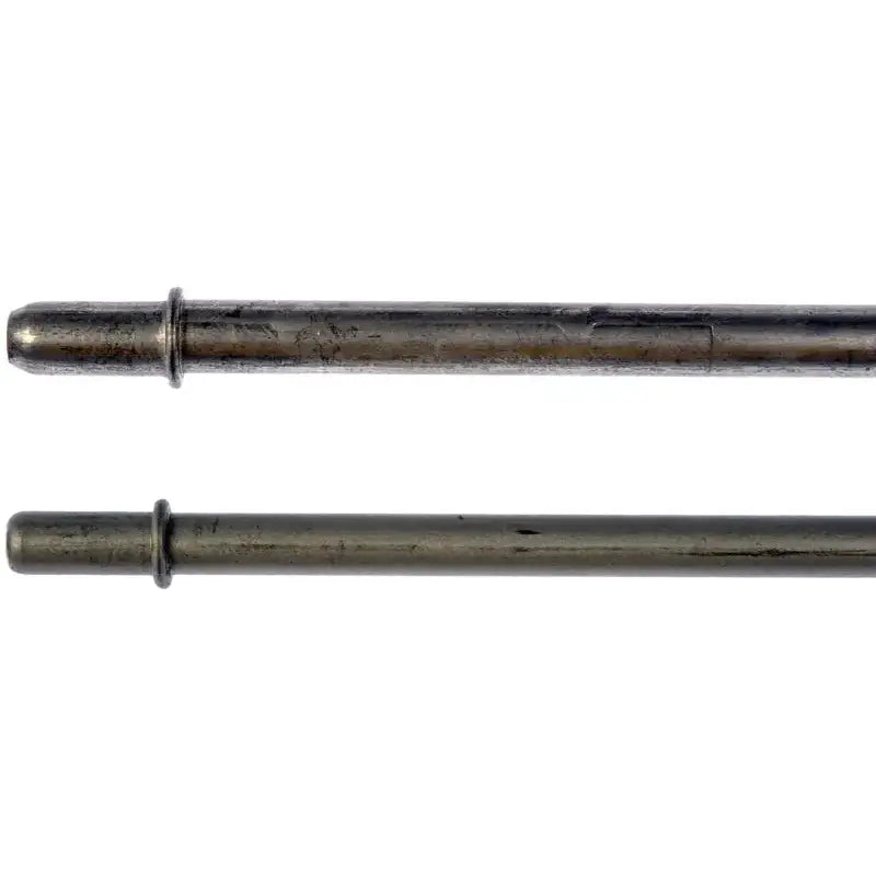 Metal rods with rounded ends and rings for fuel pump and fuel line RV parts