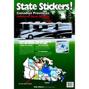 800 Travel Map Sticker