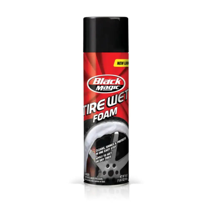 800002220 Rain X Black Magic Tire Wet Foam 18Oz - Dressing