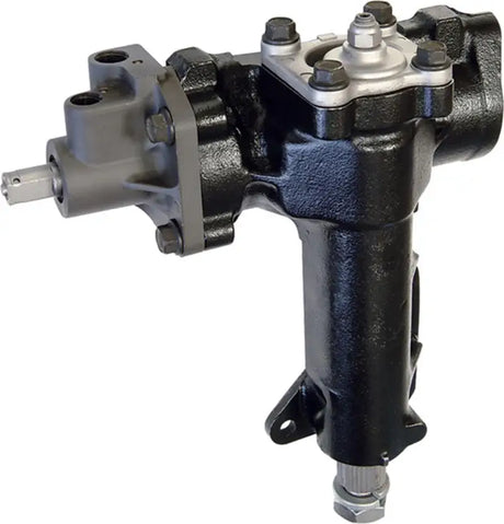 Black metal Borgeson Power Steer Conv Box for reliable steer conv box performance