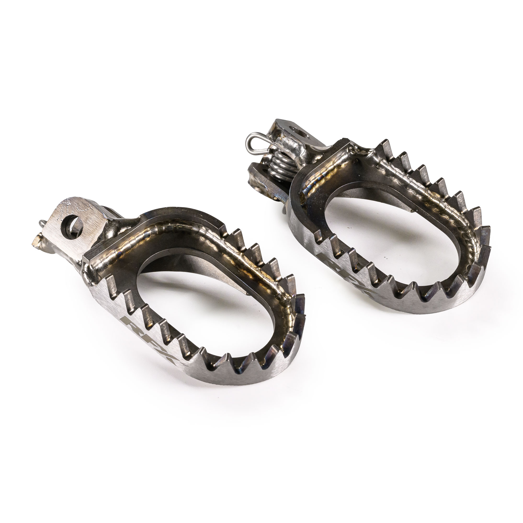 RFX PRO Series Factory Titanium Footpegs Foot Controls FXFR 50100 Gpti - Titanium Husq GAS