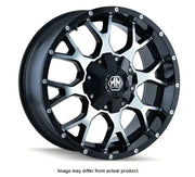8015-2937B18 Wheel Group Warrior Blk/Machined Face 20, sleek and rugged design, black color, machined face, durable construction, 20-inch size, improved handling, exterior truck accessories, Wheels & Tires, Wheel and Tire Accessories, Wheels, AVADA - Best Sellers, Tires and Wheels Parts for Powersports