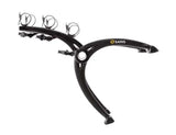 Black Saris bike rack on the 801BL Saris Cyclin Bones for easy bike transport