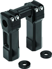 Kuryakyn 6132 Kuryakyn 5inch Billet Handlebar Risers Black - 6132