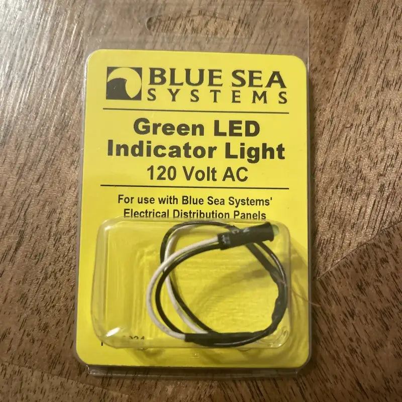 8034BSS Blue Sea Led 120Vac Green 11/64In - Power Indicator Light