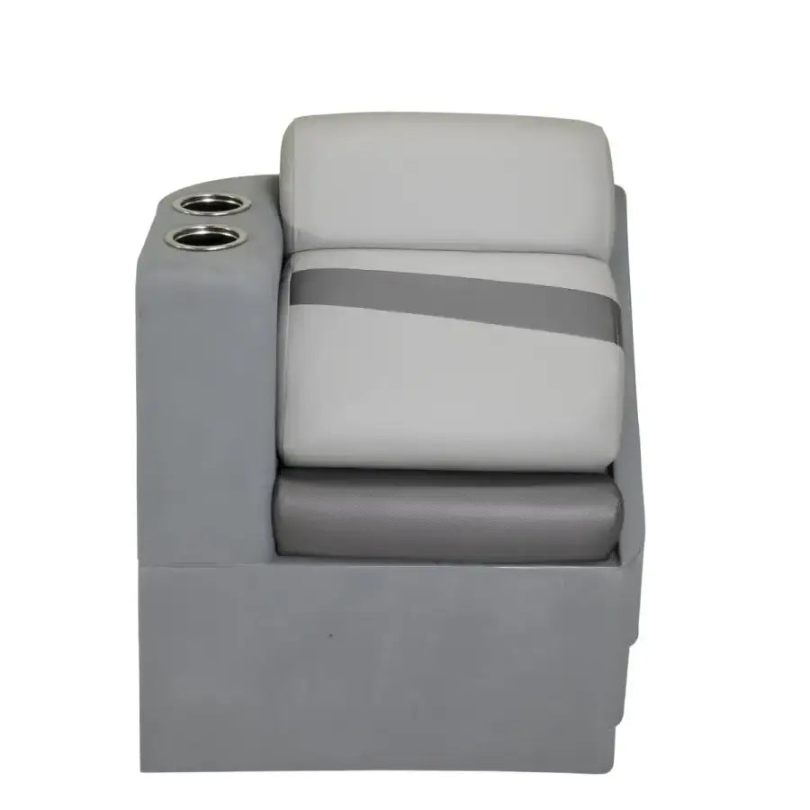 803550 Taylor Made 17’ Lft Chaise Charcoal - Boat Seat