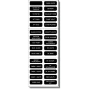 8039-BSS Blue Sea Label Kit Dc Panel Extended