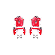 PowerStop S2574 Power Stop 00-06 Audi TT Quattro Rear Red Calipers w/Brackets - Pair