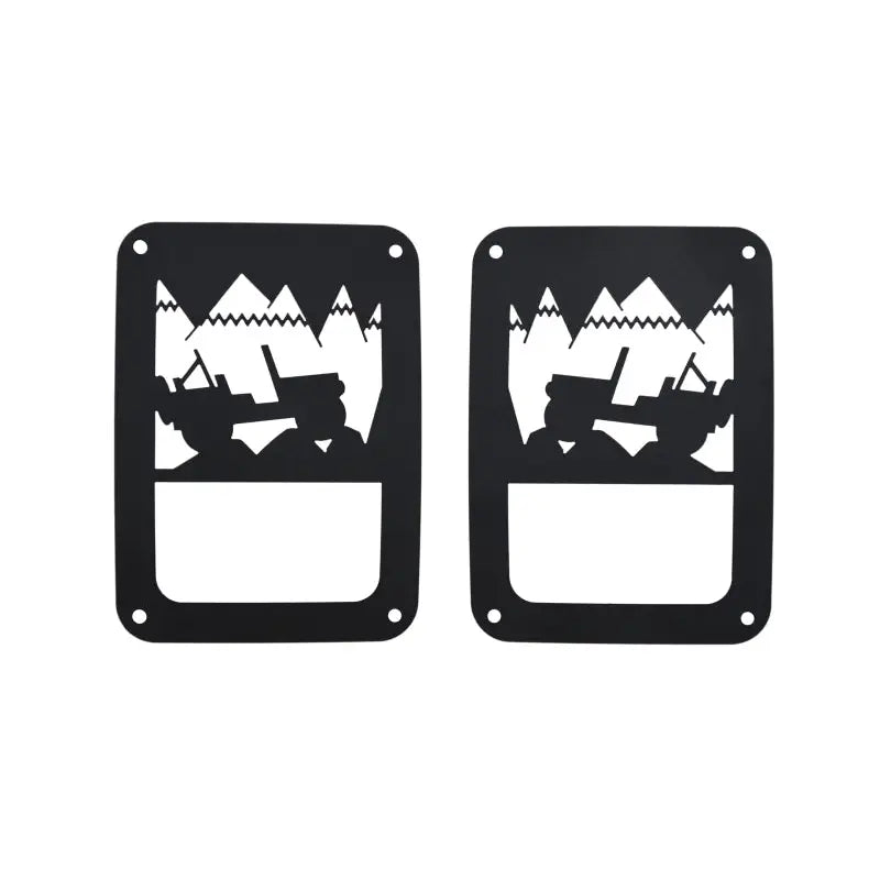 KENTROL 80702 HERITAGE TAILLIGHT COVERS