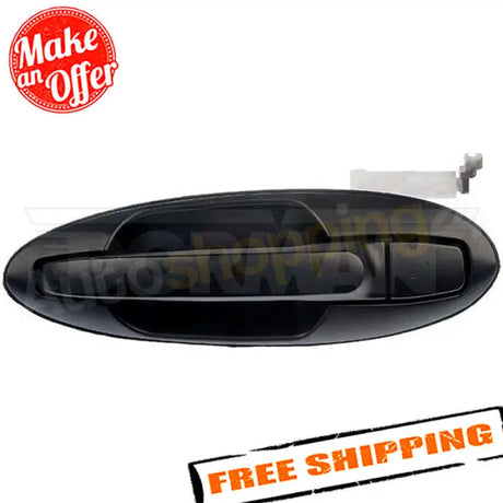 Black exterior door handle for Dorman 80759 exterior door replacement product