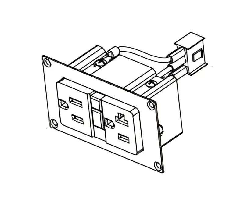 808-9817 Receptacle