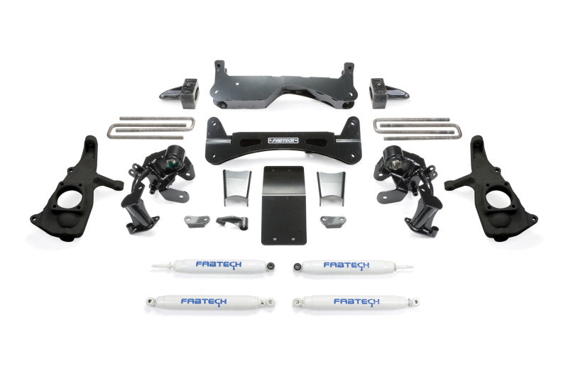 Fabtech K1046 Fabtech 11-19 GM 2500HD 2WD/4WD 6in RTS System w/Perf. Shocks