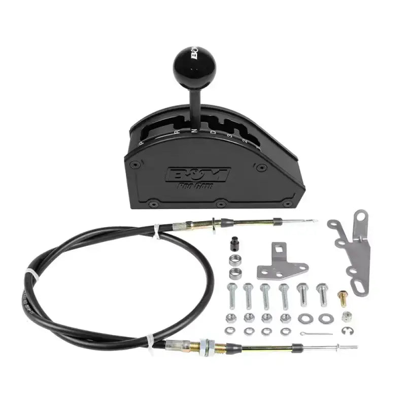 80902 B&M Co Pro Gate Gm 4 Speed Rear Exit kit with shifter, cable, and mounting hardware for automotive, RV, truck accessories, marine, powersports, off-road use, Engine Components, AVADA - Best Sellers, Must Haves