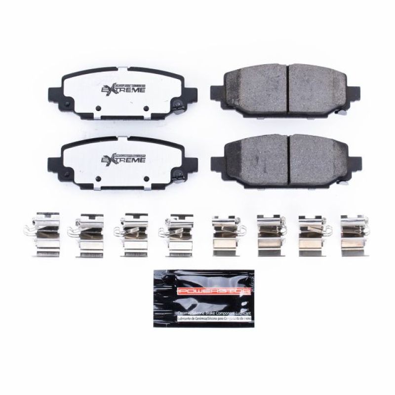 PowerStop Z36-6005 Power Stop 18-19 Jeep Wrangler Rear Z36 Truck & Tow Brake Pads w/Hardware