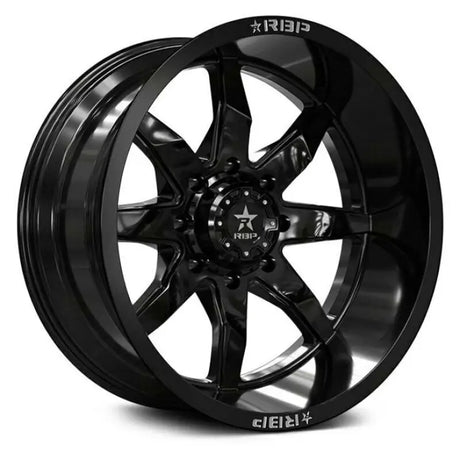 80R-2414-73-76BG Rbp-Pilot Scorpion 24X14 Gloss Black 78Mm - Wheel