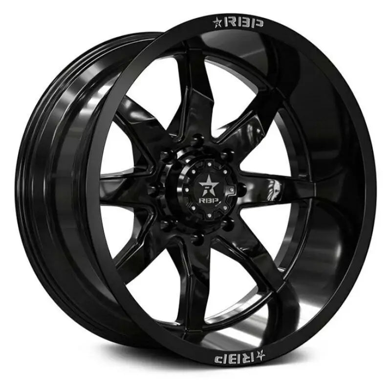 80R-2414-73-76BG Rbp-Pilot Scorpion 24X14 Gloss Black 78Mm - Wheel