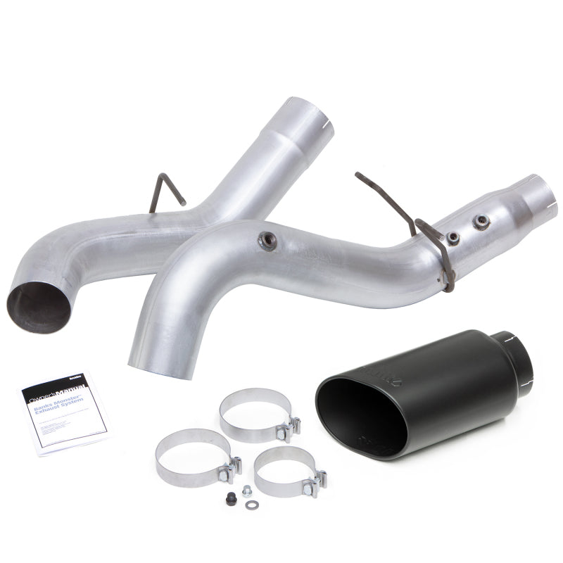 Banks Power 48997-B Banks Power 20-21 Chevy/GMC 2500/3500 6.6L Monster Exhaust System - Black Tip