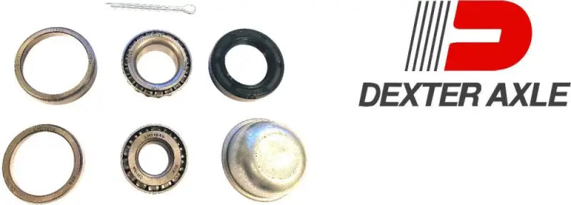 Dexter Marine tapered axle bearing kit for smooth boat trailer performance