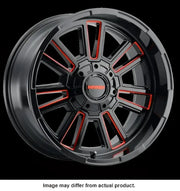 8115-2970BTR18 Wheel Group Mayhem Apollo 8115 Gloss Black/Pris with sleek pris accents, perfect for RV, Automotive, Powersports, off-road, marine, exterior, truck accessories, interior, truck bed, and rv parts, Wheels & Tires, Wheel and Tire Accessories, Wheels, AVADA - Best Sellers, Tires and Wheels Parts for Powersports