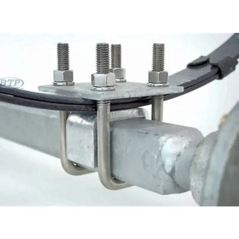 81180 Dexter Marine Axle Tie Plate Kit For 2-3/8’ Di - Trailer Leaf Spring