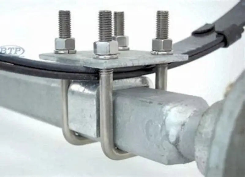 81185 Dexter Marine Axle Tie Plate Kit For 2’ Square - Trailer Leaf Spring
