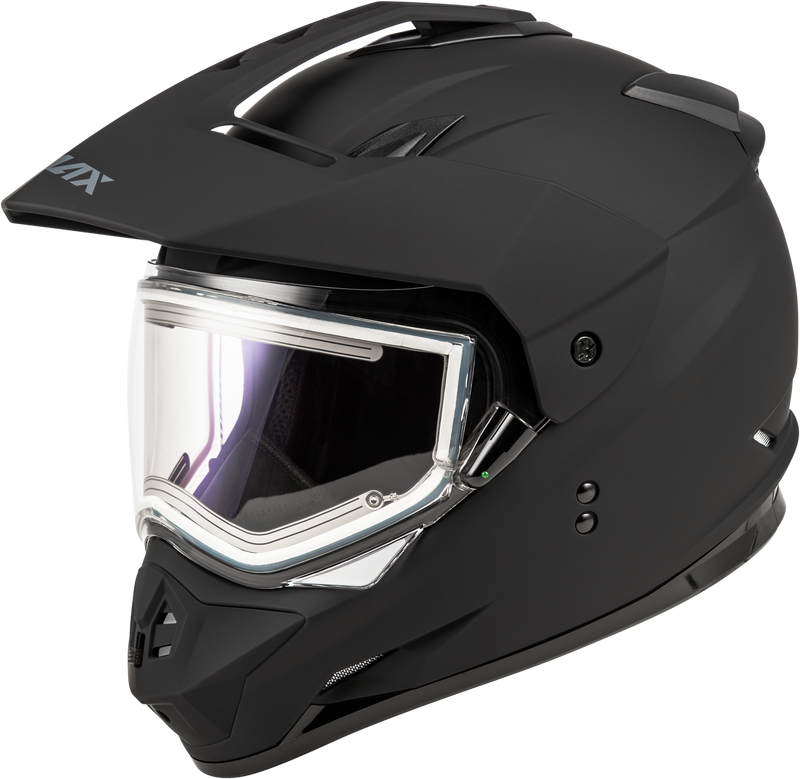 Gmax A41100079 Gm-11S Snow Helmet W/ Elec Shield Matte Black 3X