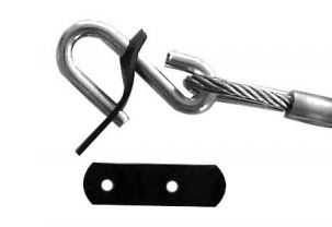 81255 Trailer Safety Chain Hook Retainer