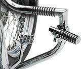 815 Lindby Clamp-On Pegs Chr W/ 3 Wide O-Rings - Foot Controls