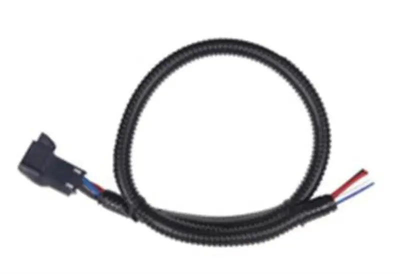 Black corrugated wire with connector for 81789HBC Hayes Brake Universal Four Wire system