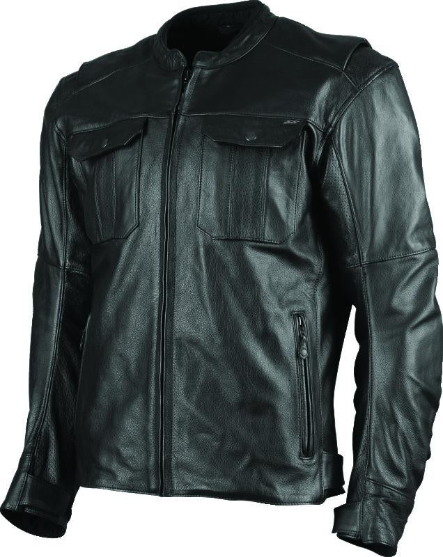 Speed and Strength 880369 Speed and Strength Band of Brothers Leather Jacket Black - 2XL - 880369